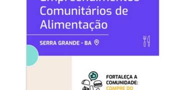 Guia divulga empreendimentos comunitários de alimentação em serra Grande (BA)