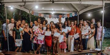 Jovens Potências | Formatura coletiva marca encerramento de cursos para fortalecimento de juventudes em Serra Grande